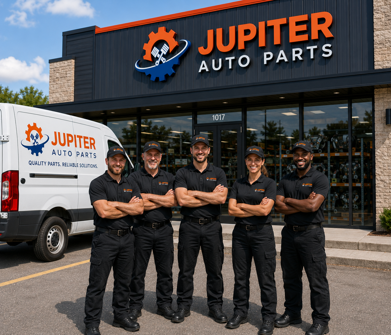TryAuto Parts technicians evaluating a transmission before catalog listing
